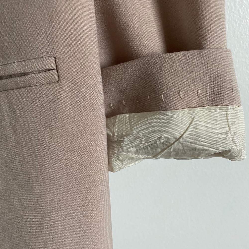 Topshop Blush Pink Blazer - Picture 2 of 5
